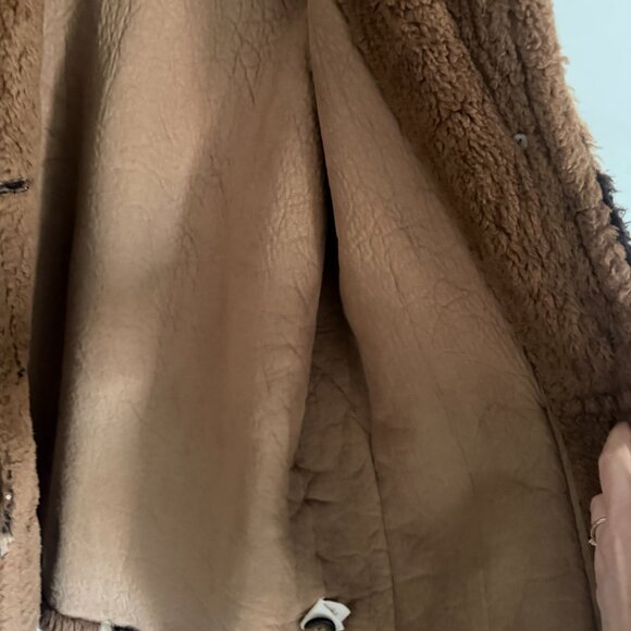 Doen Heirloom Easton Sherpa Jacket Coat Sz M RARE - Picture 8 of 16